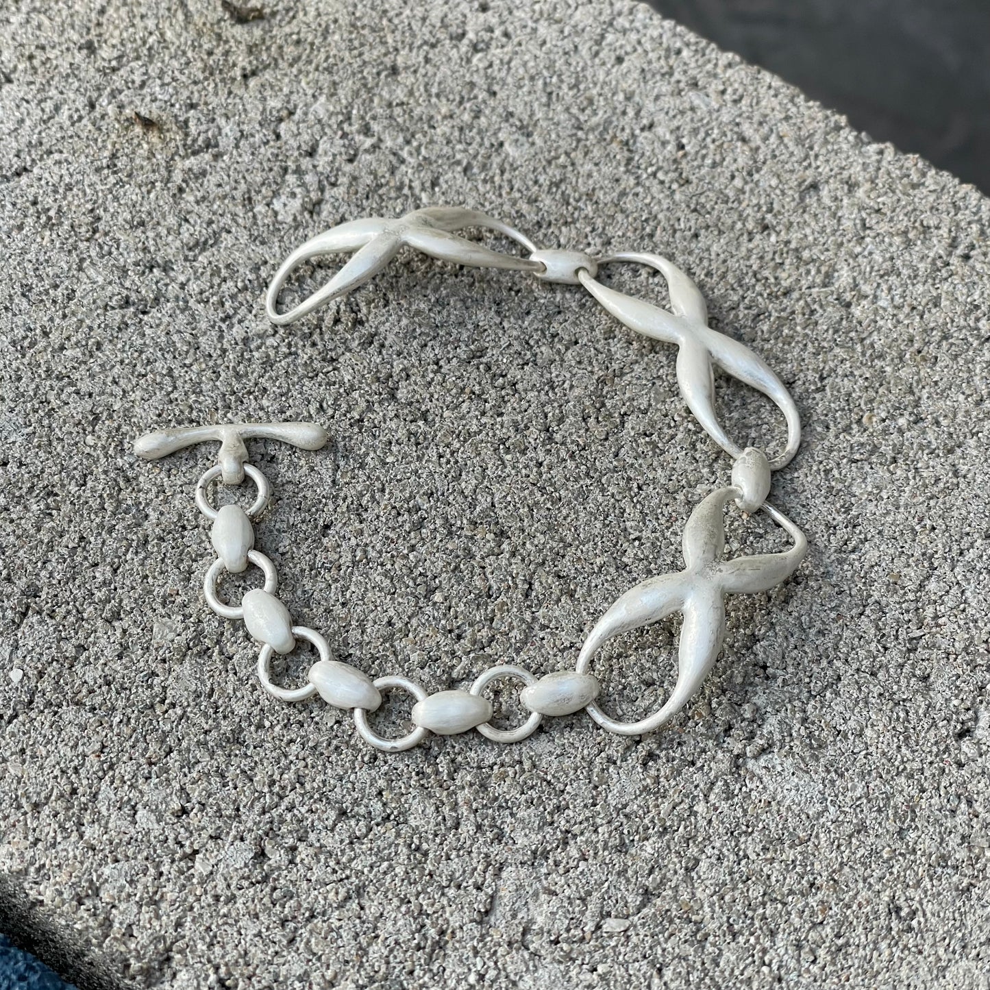 Butterfly link bracelet