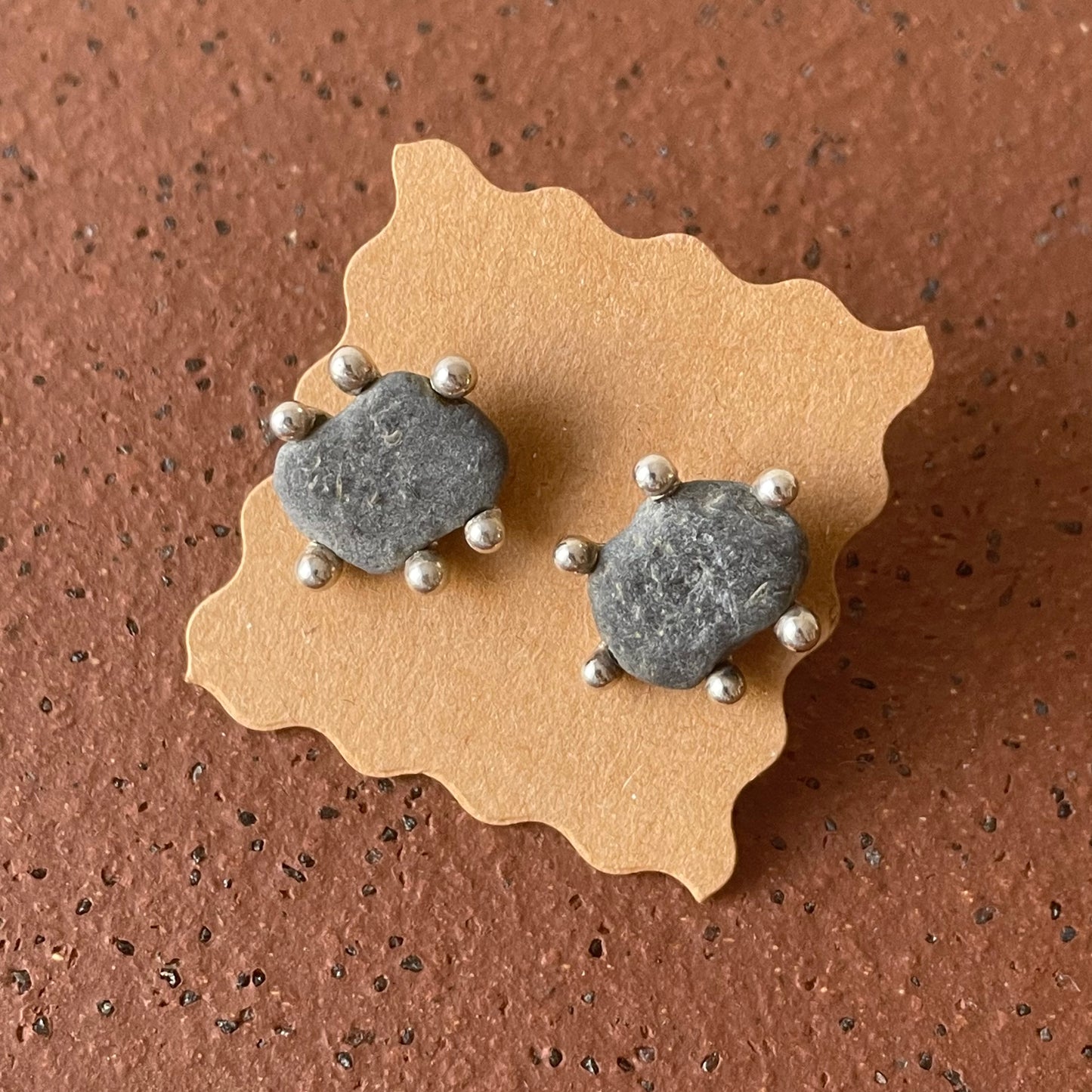 pebble studs