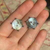 pearl button studs