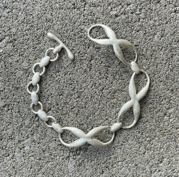 Butterfly link bracelet