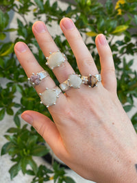 Brown Stone Ring