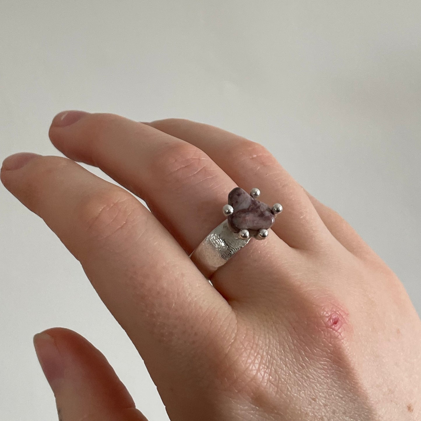 Purple Stone Ring