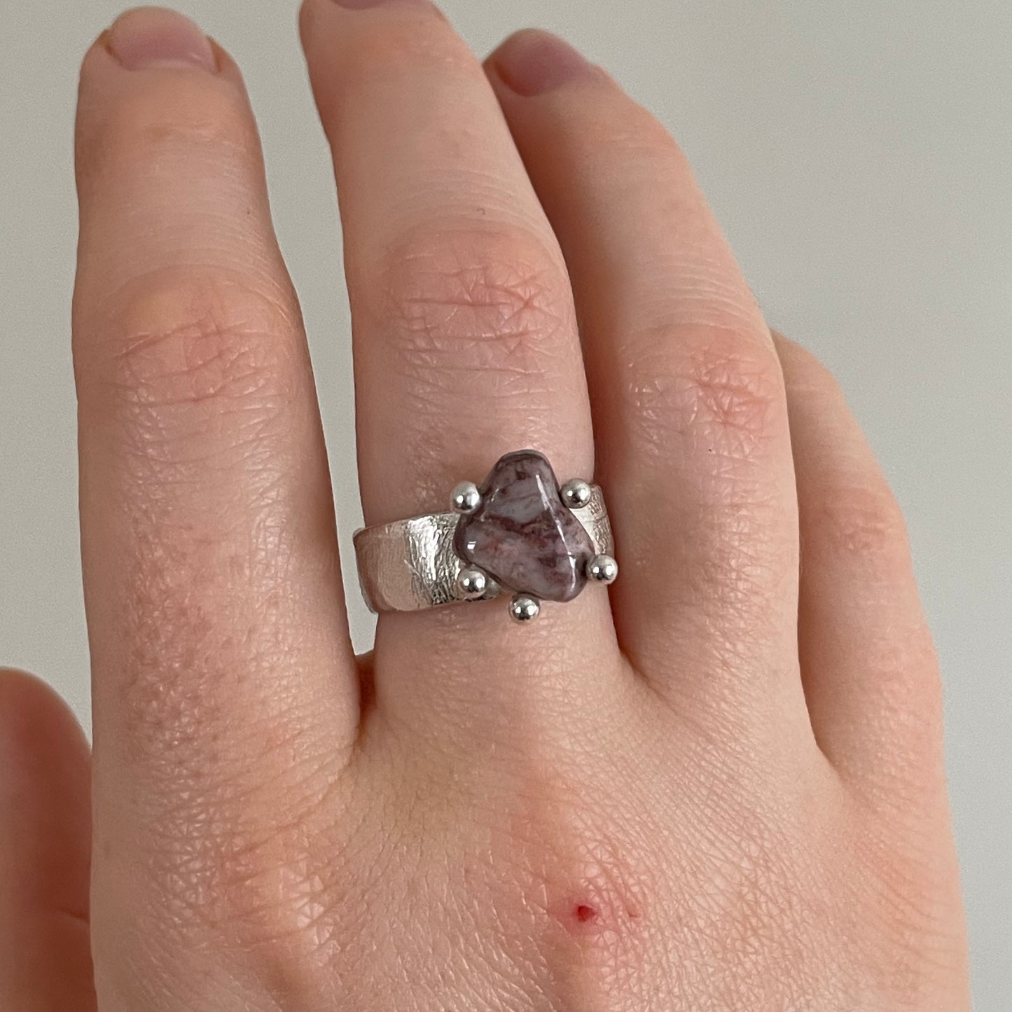 Purple Stone Ring