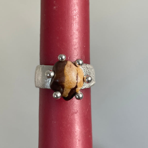 Brown Stone Ring