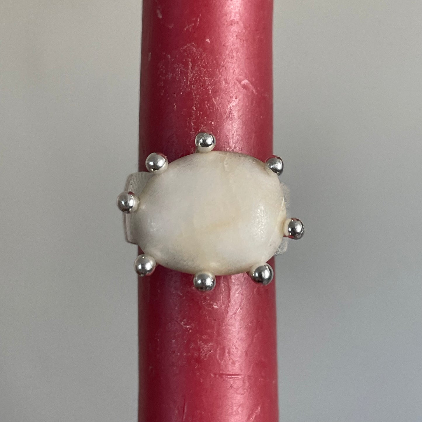 White Stone Ring 01