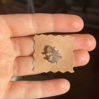 smoky stone stud