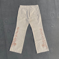 ~vines~ khaki mid rise pants